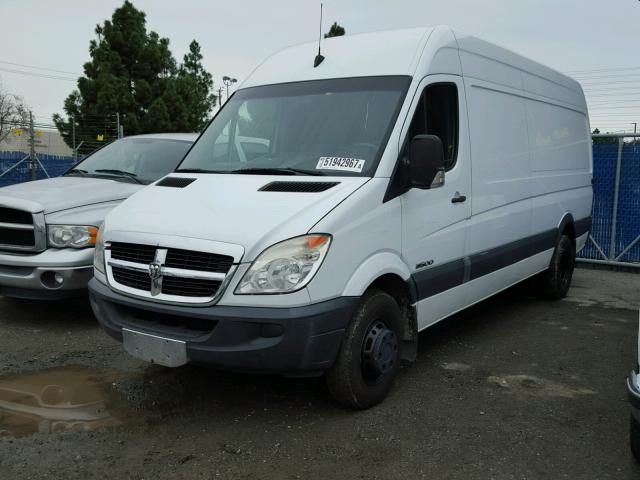 WD0PF145375217152 - 2007 DODGE SPRINTER 3 WHITE photo 2