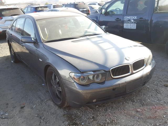 WBAGN63574DS52186 - 2004 BMW 745 LI Gri fotoğraf 1