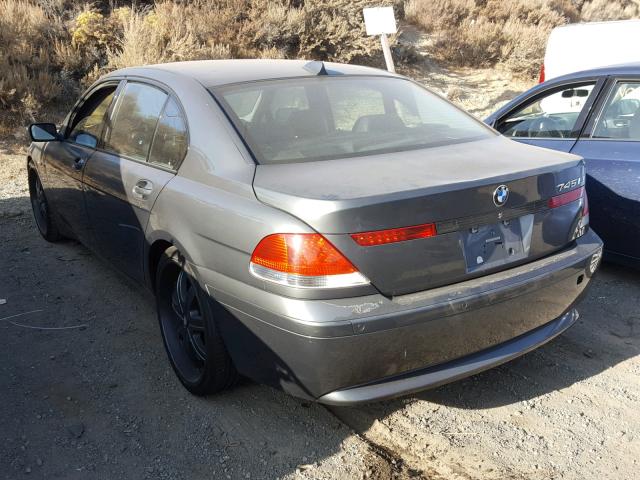 WBAGN63574DS52186 - 2004 BMW 745 LI Gri fotoğraf 3