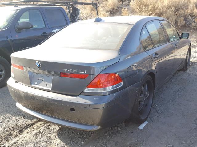 WBAGN63574DS52186 - 2004 BMW 745 LI Gri fotoğraf 4