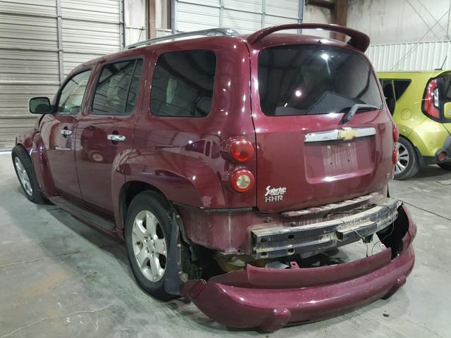 3GNDA23P46S651661 - 2006 CHEVROLET HHR LT RED photo 3