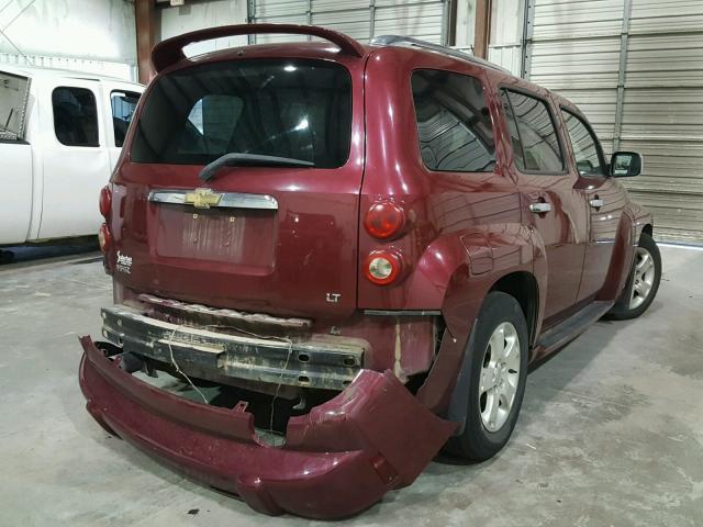 3GNDA23P46S651661 - 2006 CHEVROLET HHR LT RED photo 4