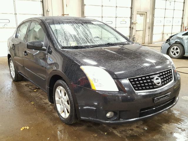 3N1AB61E48L743774 - 2008 NISSAN SENTRA 2.0 BLACK photo 1