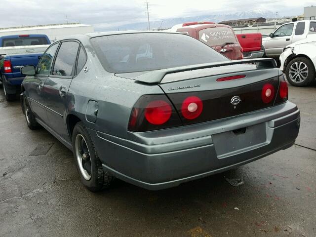 2G1WH52KX59113264 - 2005 CHEVROLET IMPALA LS GRAY photo 3