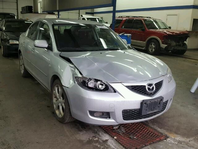 JM1BK32F281179458 - 2008 MAZDA 3 I GRAY photo 1