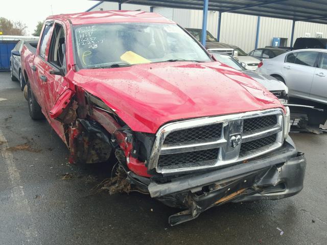 1D7RV1GP5AS217282 - 2010 DODGE RAM 1500 RED photo 1