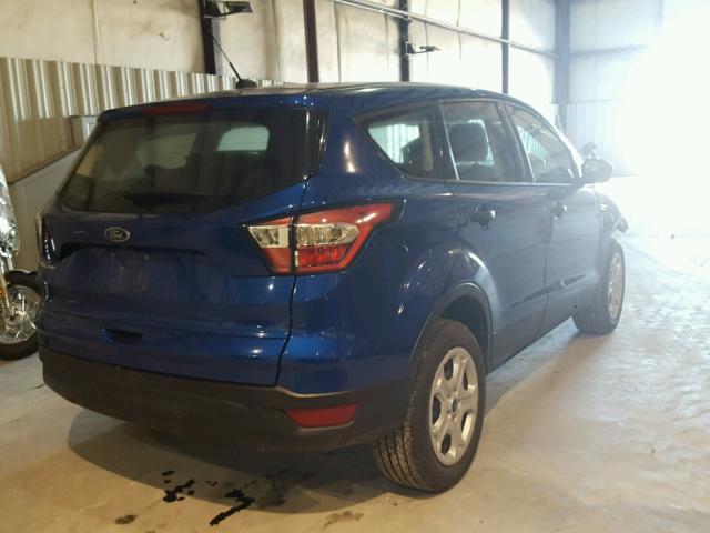 1FMCU0F73HUE68181 - 2017 FORD ESCAPE S BLUE photo 4