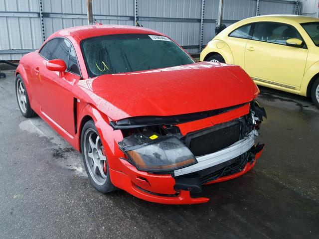 TRUWT28NX61007172 - 2006 AUDI TT QUATTRO RED photo 1