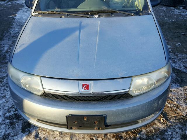 1G8AL52F03Z123169 - 2003 SATURN ION LEVEL BLUE photo 7