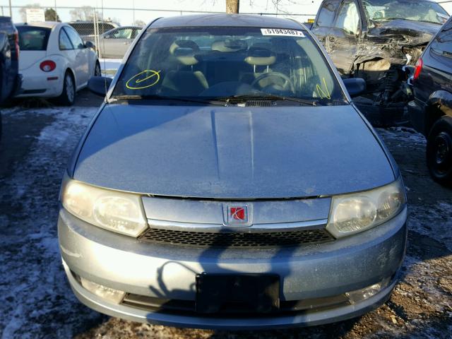 1G8AL52F03Z123169 - 2003 SATURN ION LEVEL BLUE photo 9