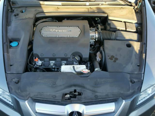 19UUA66215A035465 - 2005 ACURA TL GRAY photo 7