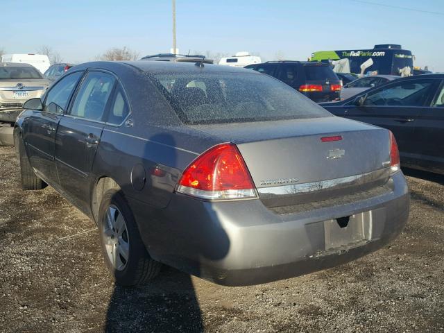 2G1WB58K979185875 - 2007 CHEVROLET IMPALA LS GRAY photo 3