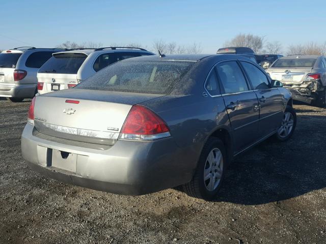 2G1WB58K979185875 - 2007 CHEVROLET IMPALA LS GRAY photo 4