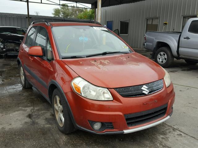 JS2YB413375106362 - 2007 SUZUKI SX4 RED photo 1