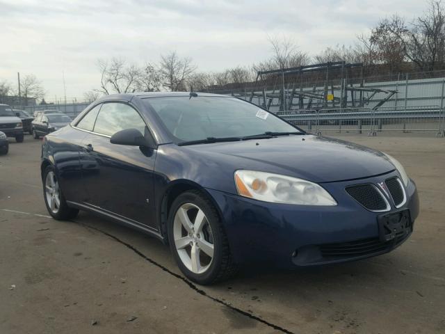 1G2ZH361984111057 - 2008 PONTIAC G6 GT BLUE photo 1