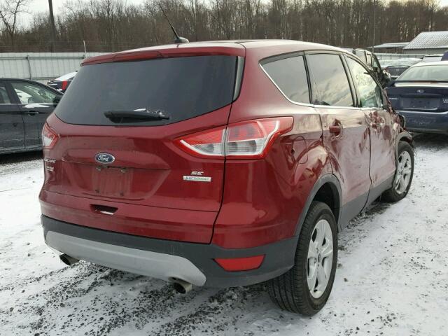 1FMCU0GX8GUC85596 - 2016 FORD ESCAPE SE RED photo 4