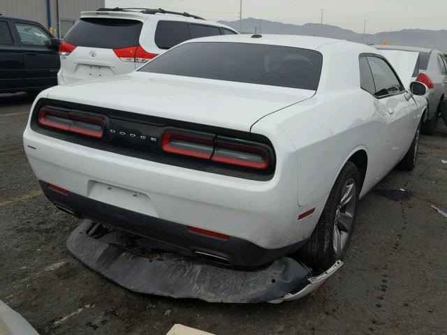 2C3CDZAG4FH717513 - 2015 DODGE CHALLENGER WHITE photo 4