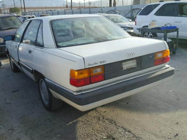 WAUBC5448MN009707 - 1991 AUDI 100 WHITE photo 3