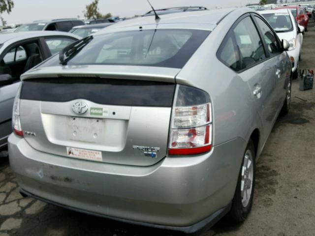 JTDKB20U550123530 - 2005 TOYOTA PRIUS SILVER photo 4