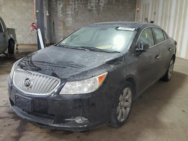 1G4GC5ED2BF294284 - 2011 BUICK LACROSSE C BLACK photo 2