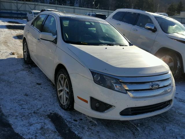 3FAHP0JA2BR208301 - 2011 FORD FUSION SEL WHITE photo 1