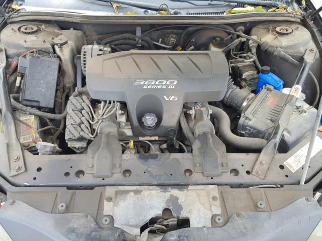 2G2WP522441152072 - 2004 PONTIAC GRAND PRIX BLACK photo 7