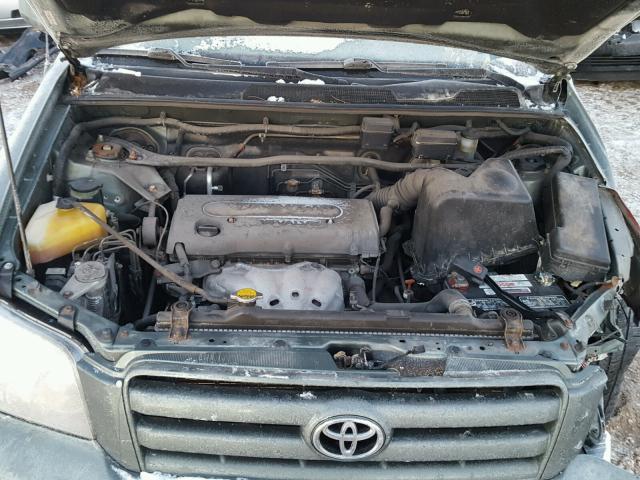 JTEGD21A470169014 - 2007 TOYOTA HIGHLANDER GRAY photo 7