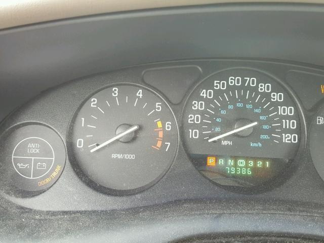 2G4WB52K6Y1354584 - 2000 BUICK REGAL LS GOLD photo 8