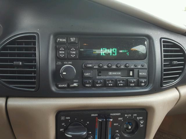 2G4WB52K6Y1354584 - 2000 BUICK REGAL LS GOLD photo 9