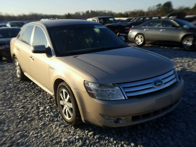 1FAHP24W58G129661 - 2008 FORD TAURUS SEL TAN photo 1