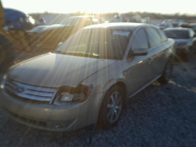 1FAHP24W58G129661 - 2008 FORD TAURUS SEL TAN photo 2