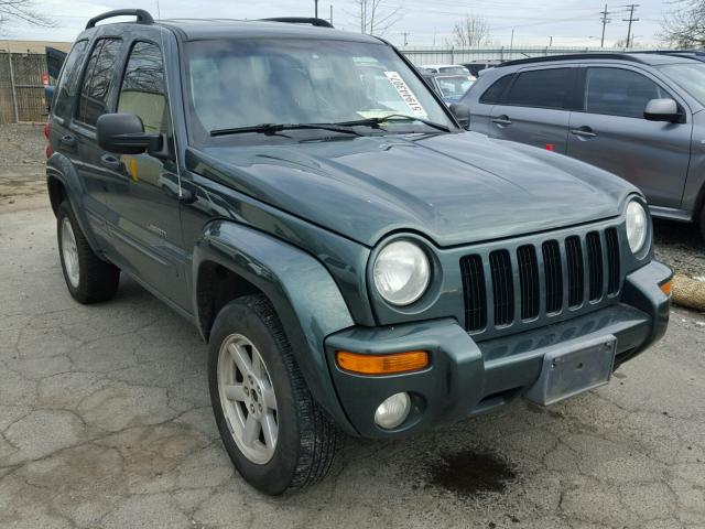 1J4GL58K02W251863 - 2002 JEEP LIBERTY LI GREEN photo 1