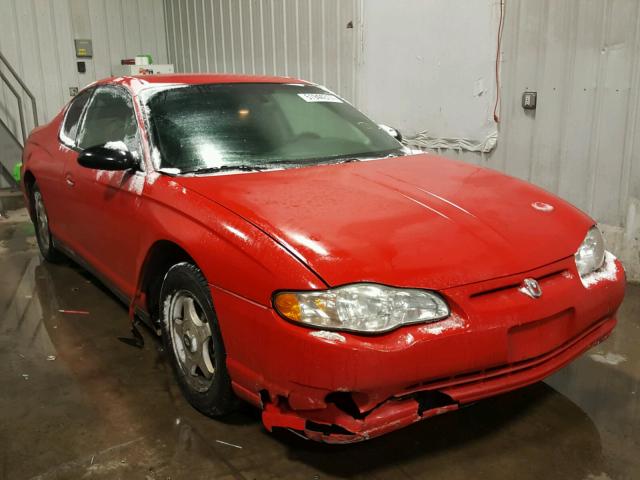 2G1WW12E859120187 - 2005 CHEVROLET MONTE CARL 红色 照片 1