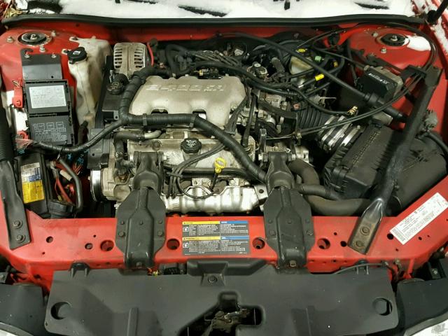 2G1WW12E859120187 - 2005 CHEVROLET MONTE CARL 红色 照片 7