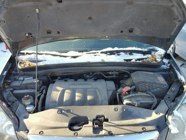 5FNPL38475B403604 - 2005 HONDA ODYSSEY EX BLUE photo 7