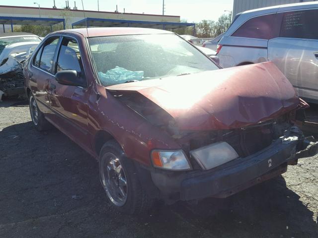 1N4AB41D8WC758284 - 1998 NISSAN SENTRA E RED photo 1