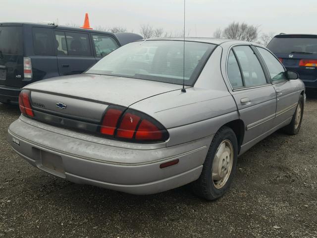 2G1WL52M6V1190499 - 1997 CHEVROLET LUMINA BAS GRAY photo 4