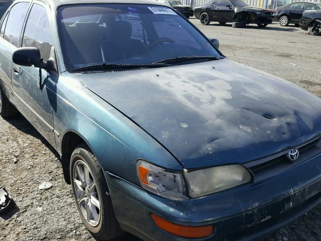 1NXAE09BXRZ214957 - 1994 TOYOTA COROLLA GREEN photo 9