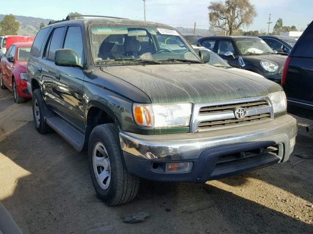 JT3GN86R0Y0164921 - 2000 TOYOTA 4RUNNER SR GREEN photo 1