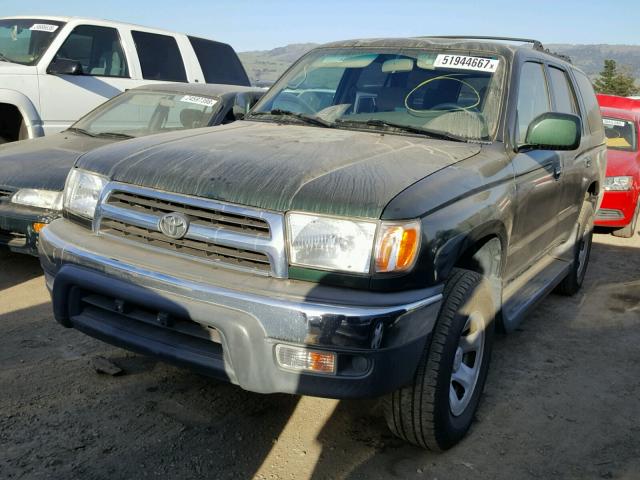 JT3GN86R0Y0164921 - 2000 TOYOTA 4RUNNER SR GREEN photo 2