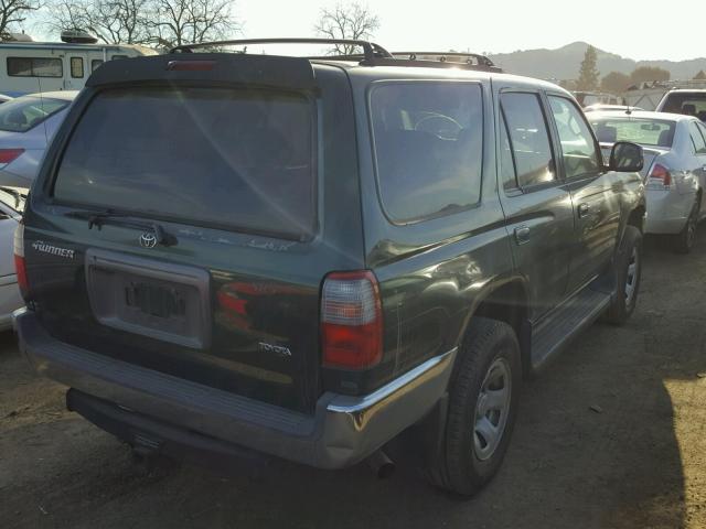 JT3GN86R0Y0164921 - 2000 TOYOTA 4RUNNER SR GREEN photo 4