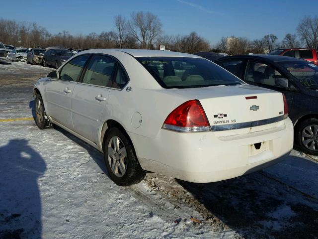 2G1WB58K589212832 - 2008 CHEVROLET IMPALA LS WHITE photo 3