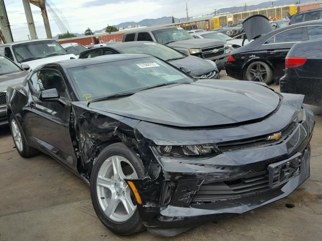 1G1FB1RS1H0182262 - 2017 CHEVROLET CAMARO LT BLACK photo 1