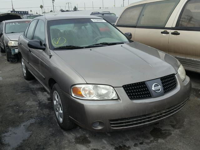 3N1CB51D84L860133 - 2004 NISSAN SENTRA 1.8 BROWN photo 1