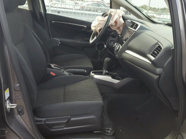 JHMGK5H54GS007472 - 2016 HONDA FIT LX Серый фото 5