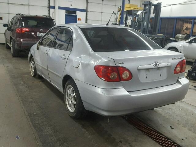 1NXBR32E87Z903634 - 2007 TOYOTA COROLLA CE GRAY photo 3