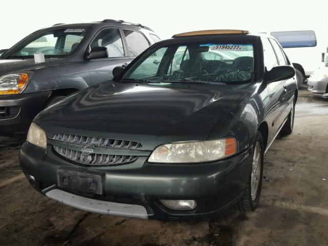 1N4DL01D0YC150524 - 2000 NISSAN ALTIMA XE GREEN photo 2