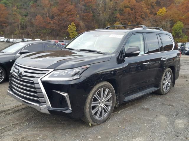 JTJHY7AX7H4232905 - 2017 LEXUS LX 570 BLACK photo 2