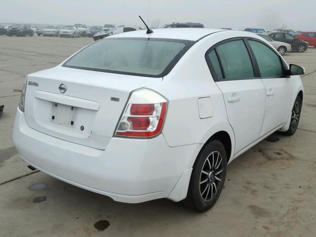 3N1AB61E99L639346 - 2009 NISSAN SENTRA 2.0 WHITE photo 4