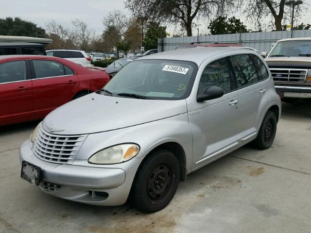 3C4FY58B55T535650 - 2005 CHRYSLER PT CRUISER SILVER photo 2